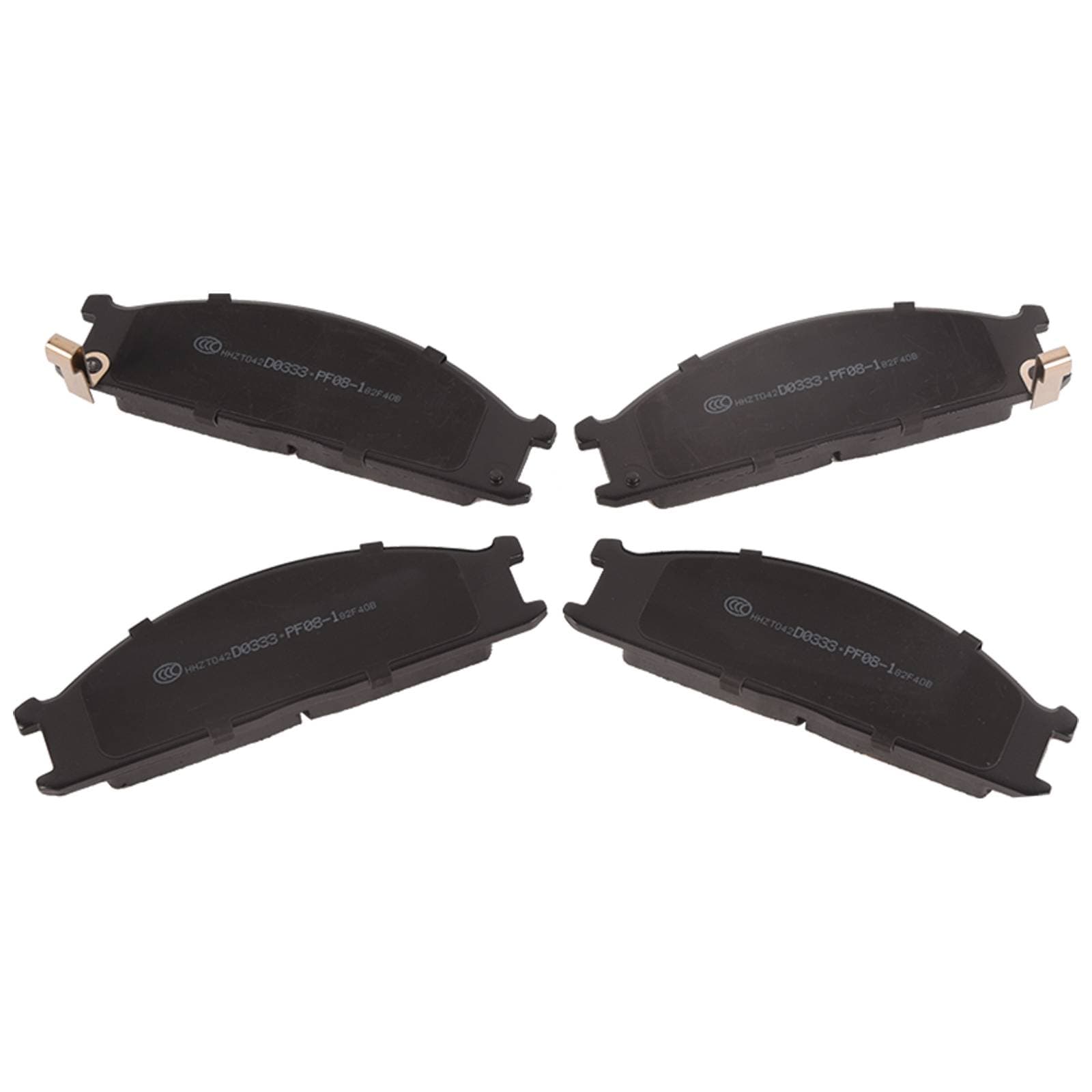 4PCS Front Ceramic Brake Pad For Nissan Frontier Pathfinder Pickup Van 720 D333