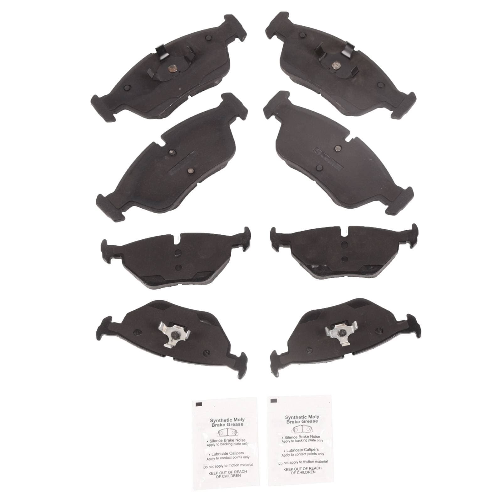 Front & Rear Ceramic Brake Pads Set for BMW 325i 325ci 2001 2002 2003 2004 2005