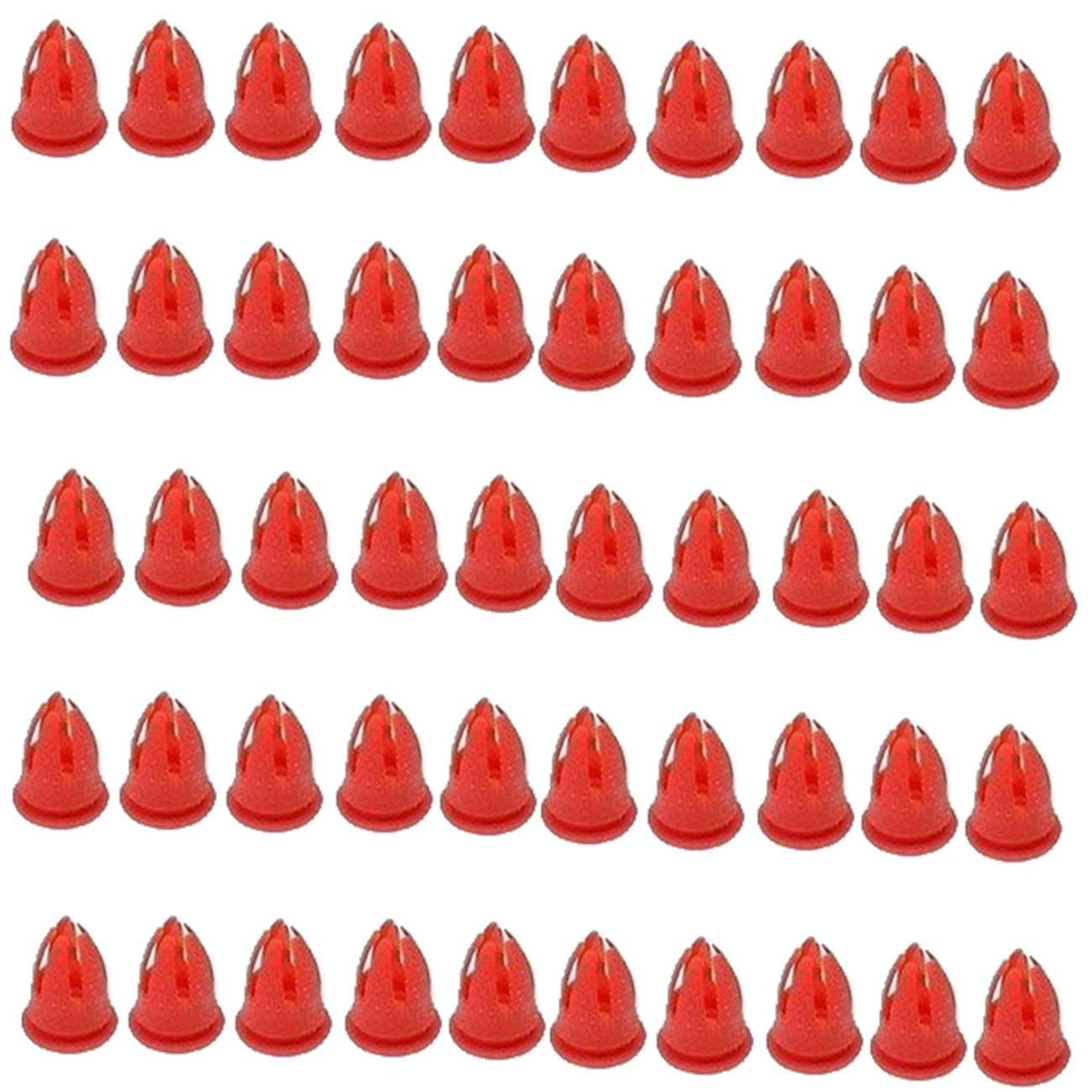 50 PCS Moulding Clips for Mercedes-Benz R107 W108 W109 W123 R129 A0019882081