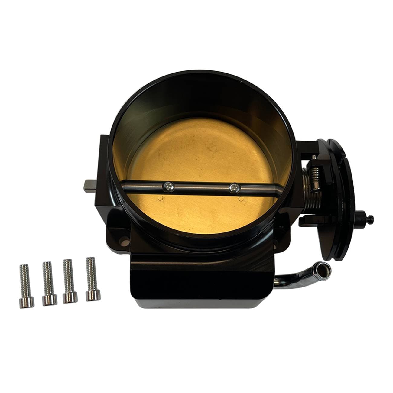 102mm 适用于GM Gen III LS1 LS2 LS3 LS6 LS LS7 LSX螺栓电缆节气门体 黑色