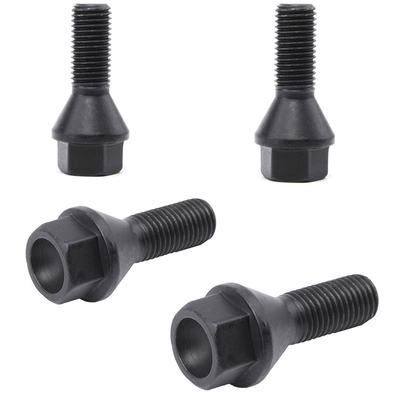 New 4PCS Wheel Lug Bolts Nuts FOR BMW E46 E90 E39 E60 E53 325i 36136781150