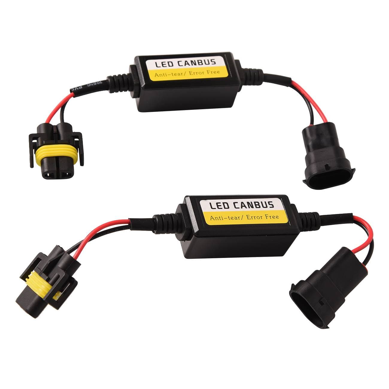 Canbus无错误防闪烁电阻消除器解码器 H11 H8 LED大灯