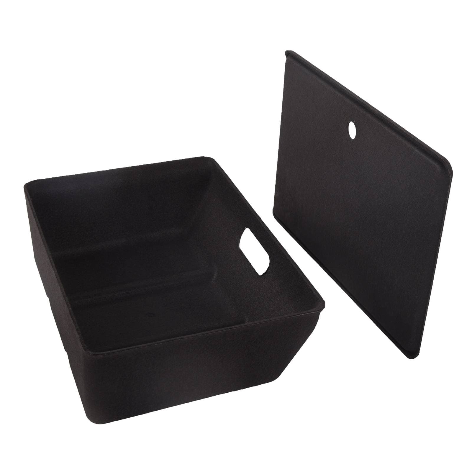 Under Seat Storage Tray Organizer Box For Tesla Model Y 2016-2022 Felt Texture