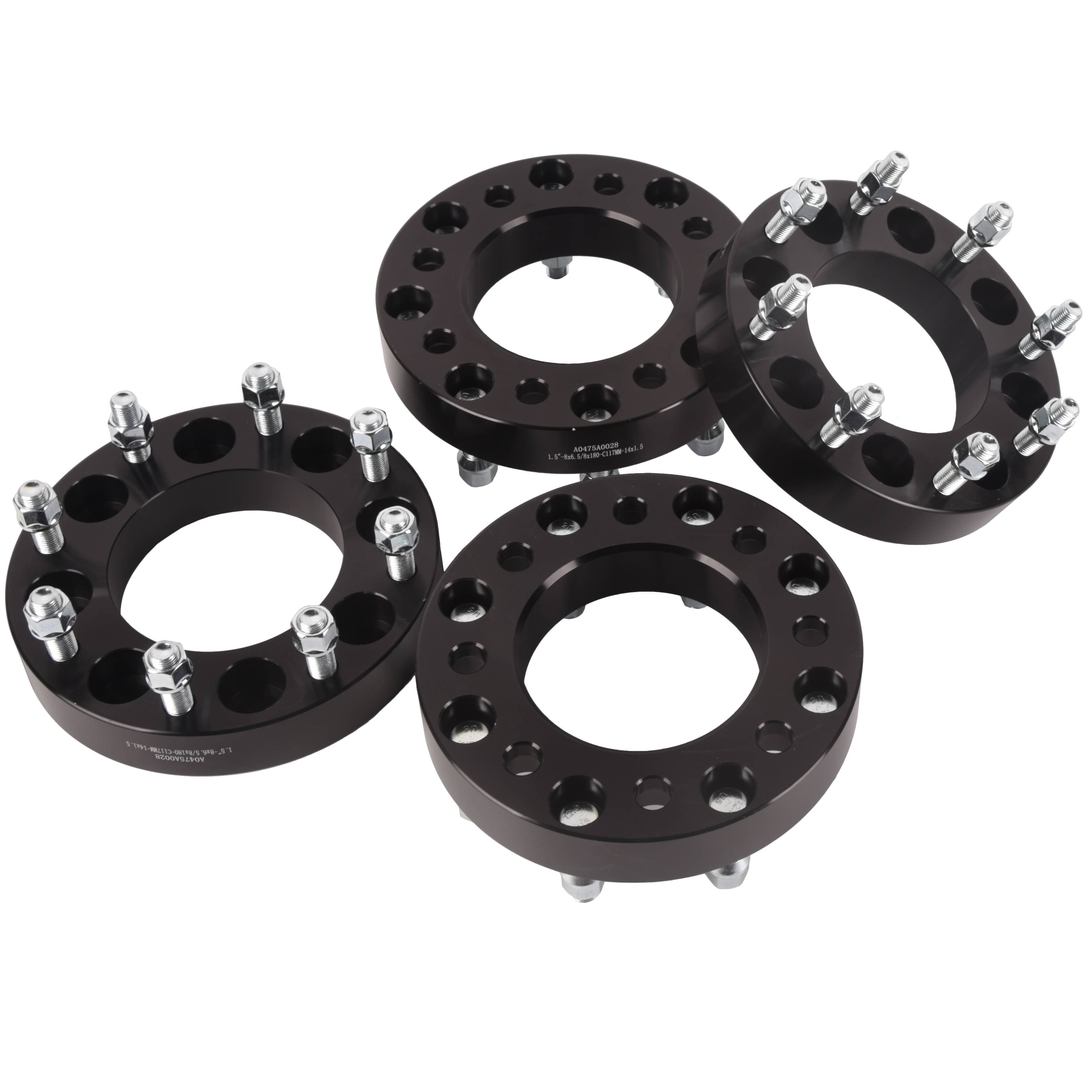 1.5" 8x165 8x6.5 to 8x180 Wheel Adapters For Chevy Silverado 2500 HD GMC Sierra