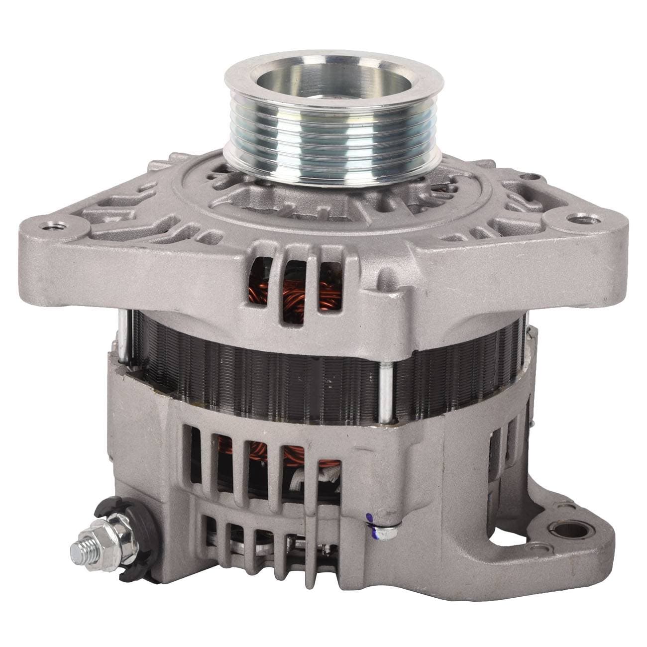适用于日产Sentra 2000-2001 L4 2.0L 100Amp/12Volt CW 6槽皮带轮的交流发电机