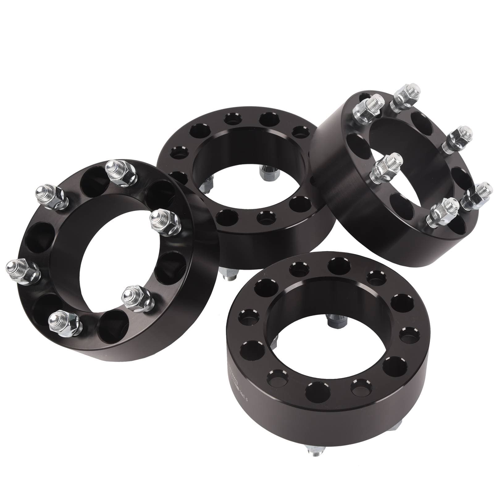 4PCS 2" 14x1.5 Studs 6x5.5 Wheel Spacers Adapter For Chevy Silverado Suburban
