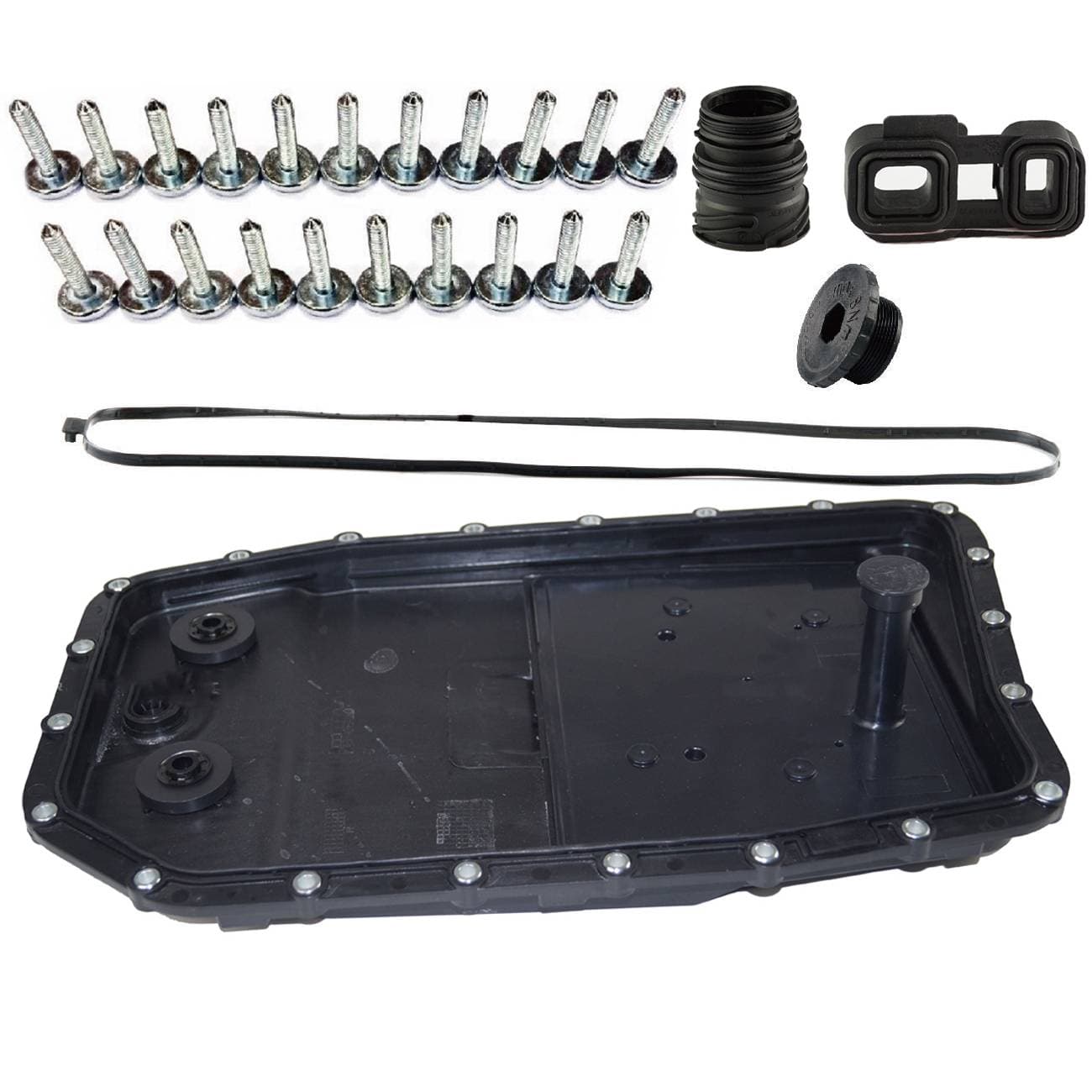 FOR BMW 745Li X5 Auto Transmission Oil Pan 6HP26 W/ Gasket bolts Kit 24117571227